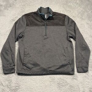 Callaway Golf 1/4 Zip Jacket Pullover Gray Weather‎ Series Long Sleeve Men's M